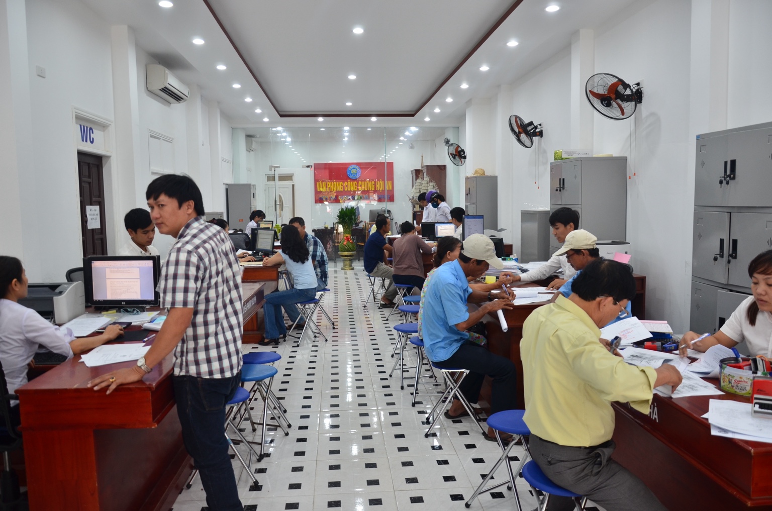 Không gian làm việc tại Văn phòng Công chứng Hội An